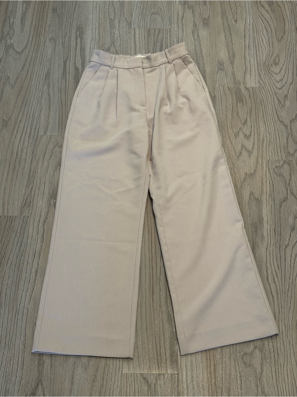 Abercrombie & Fitch Sloane High Rise Pleated Wide Leg Tailored Pants 28/6R